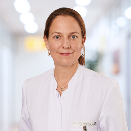 Porträt von Frau Prof. Gallwas, Direktorin der Klinik für Gynäkologie und Geburtshilfe