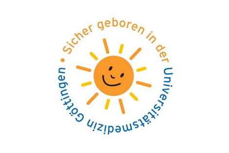 Logo "Sicher geboren in der UMG"